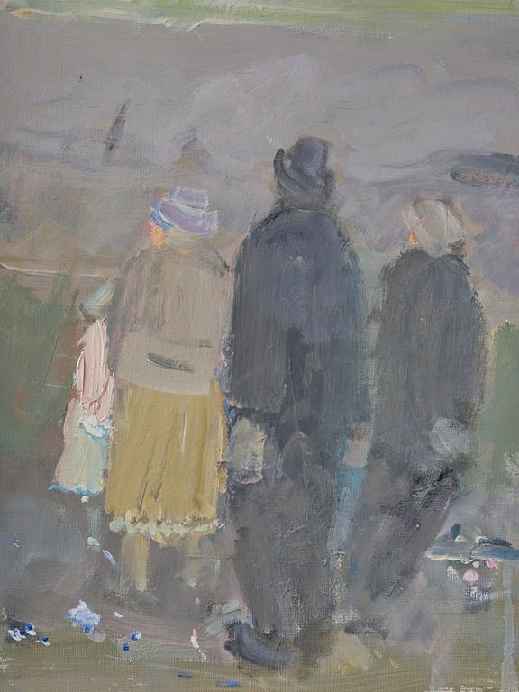 Ragnar Person, "Dagsverkare på väg hem".