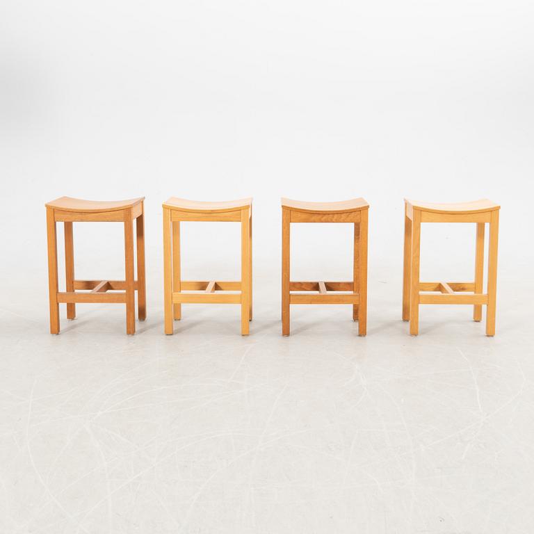 Jonas Lindvall, pallar, 4 st, "BI" ur serien Beatnik, de Nord, 1990-tal.