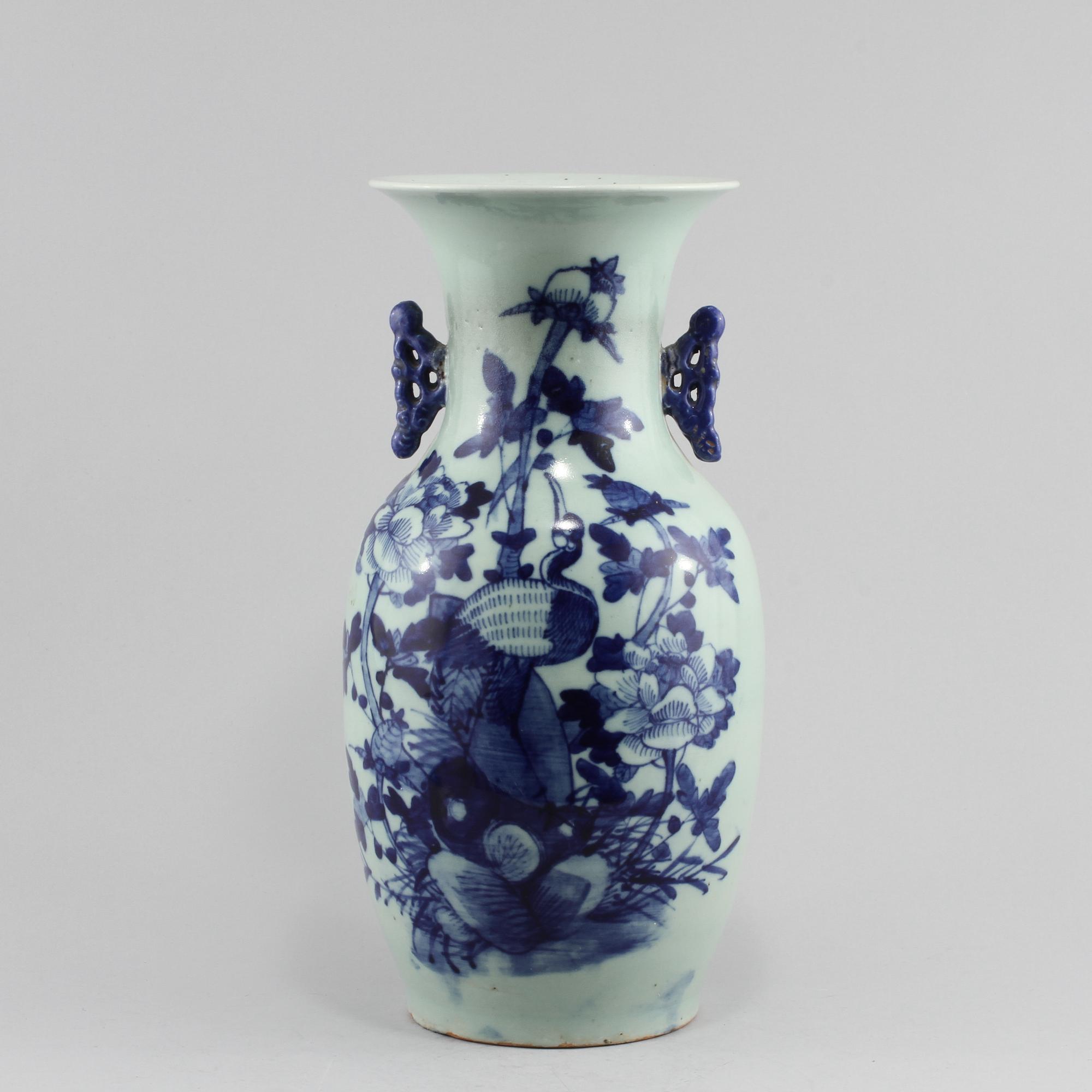 GOLVVAS, porslin, Kina, 1800/1900-tal.