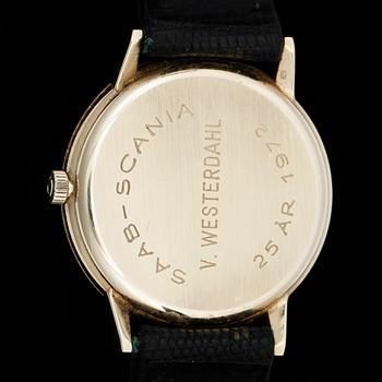 ARMBANDSUR, herr, 14k guld, Omega, 1970-tal.