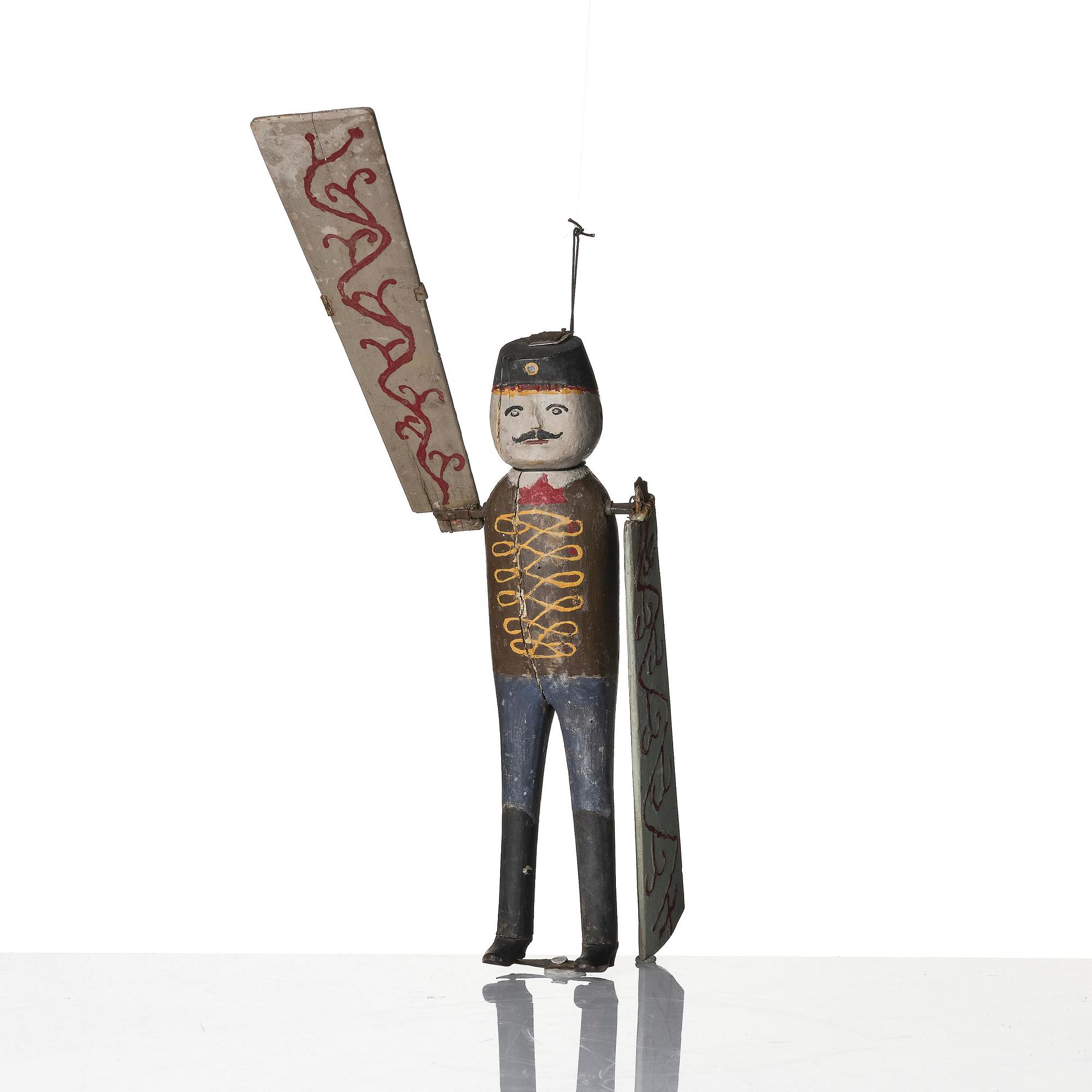 A Swedish folk-art weathervane, 19th century.