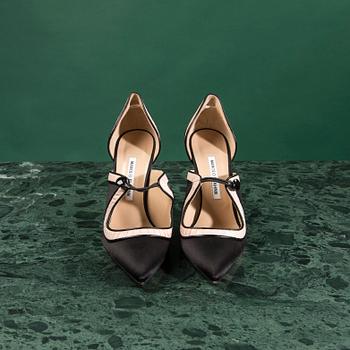PUMPS, MANOLO BLAHNIK, storlek 39,5.