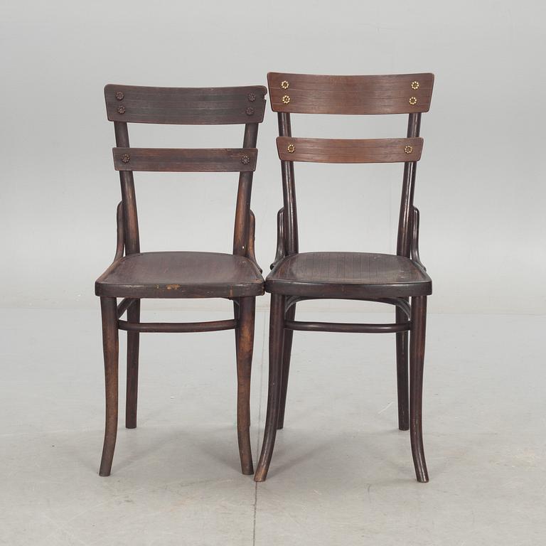 STOLAR, 6 st. Thonet, Wien. 1900-talets början.