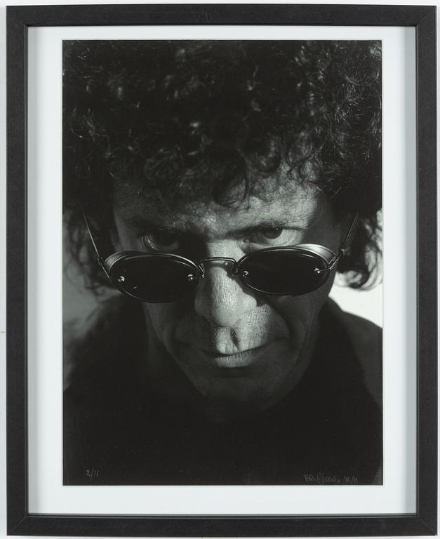 Peter Kjellerås, "Lou Reed, Stockholm", 1996.