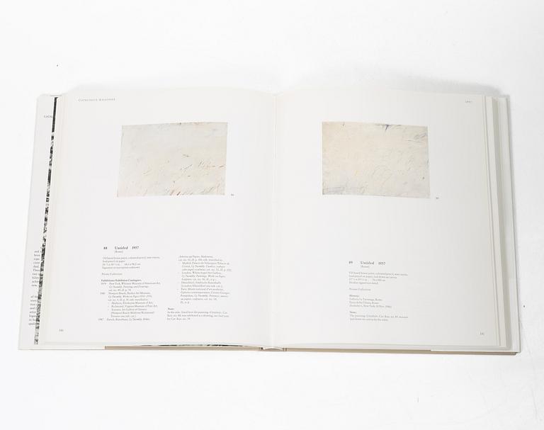 Cy Twombly, Book, Catalogue of the Paintings, Volume I, 1948–1960. Schirmer/Mosel, Munich, October 1992.