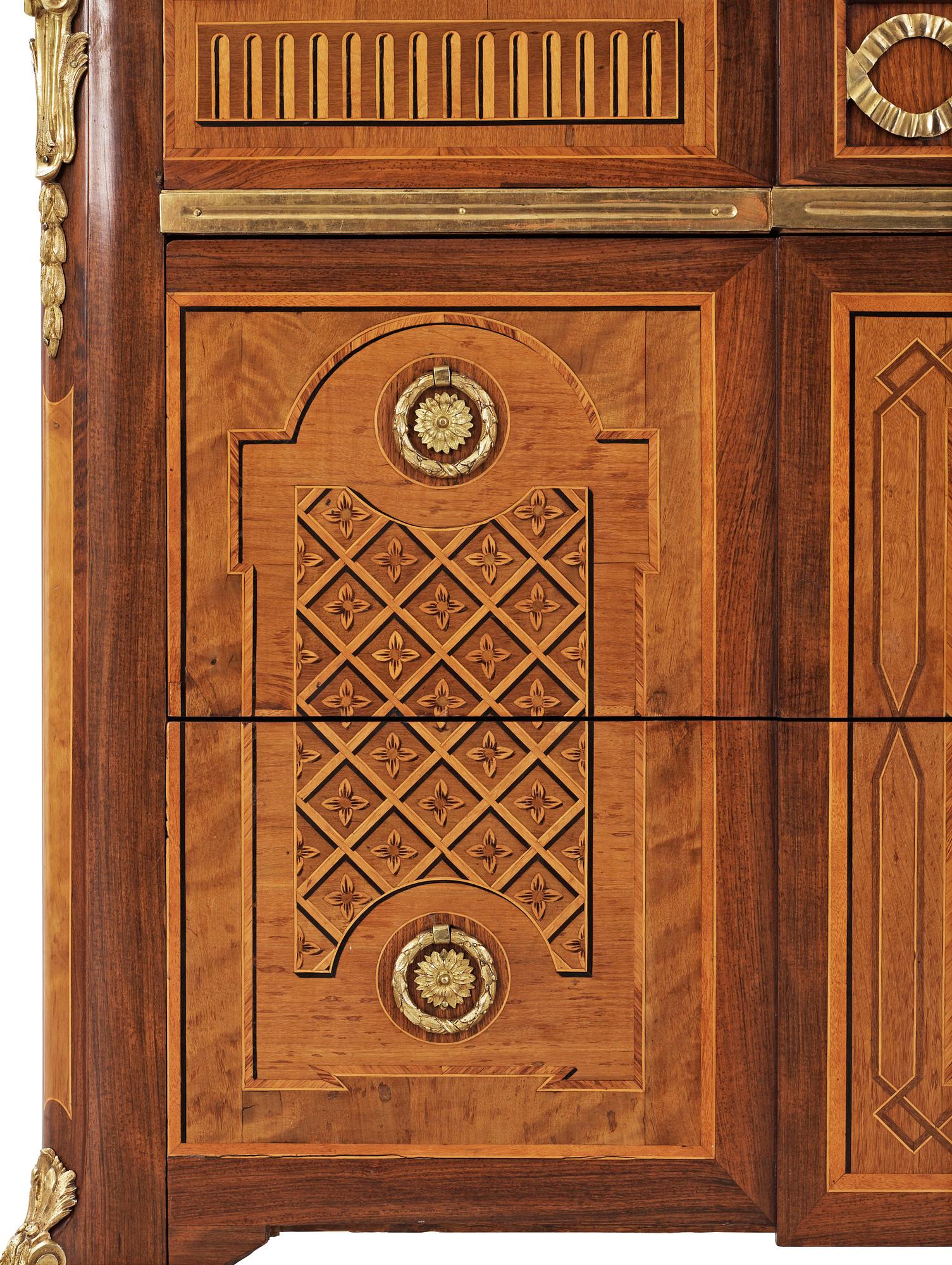 A Royal commode made by Georg Haupt 1782 for prince Karl Gustav, Duke of Småland, the second son of Gustav III.