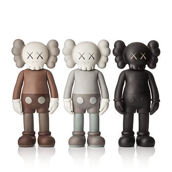 KAWS, "Companion (Five Years Later)(Brown, Grey, Black)".