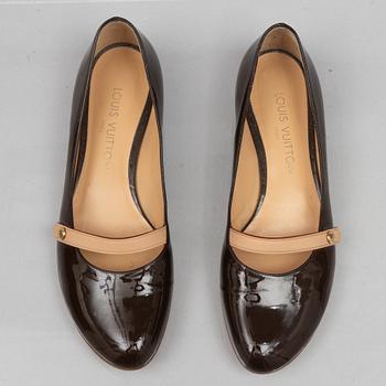 Louis Vuitton, ballerinaskor, storlek 37.