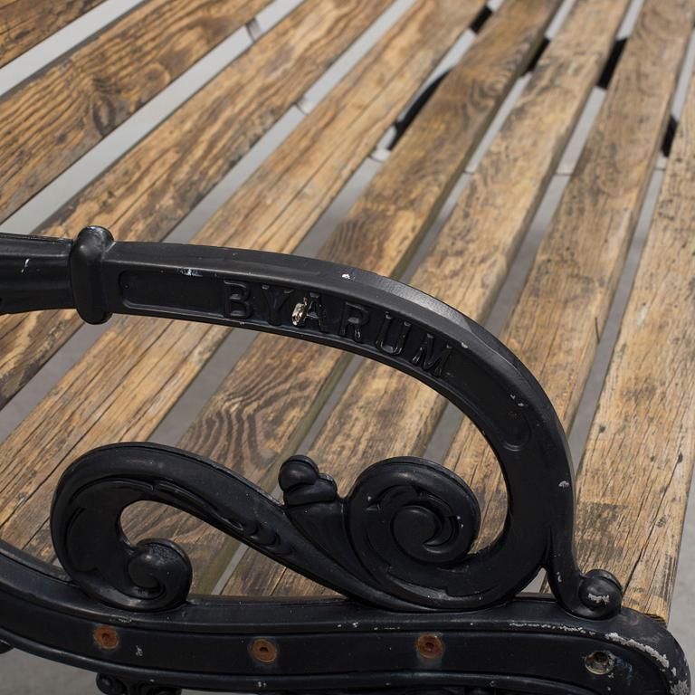 A second half of the 20th century garden sofa by Byarum.