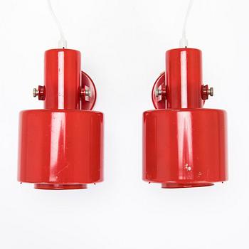 Lisa Johansson-Pape, a pair of 1960s wall lights '13-017' for Stockmann Orno.