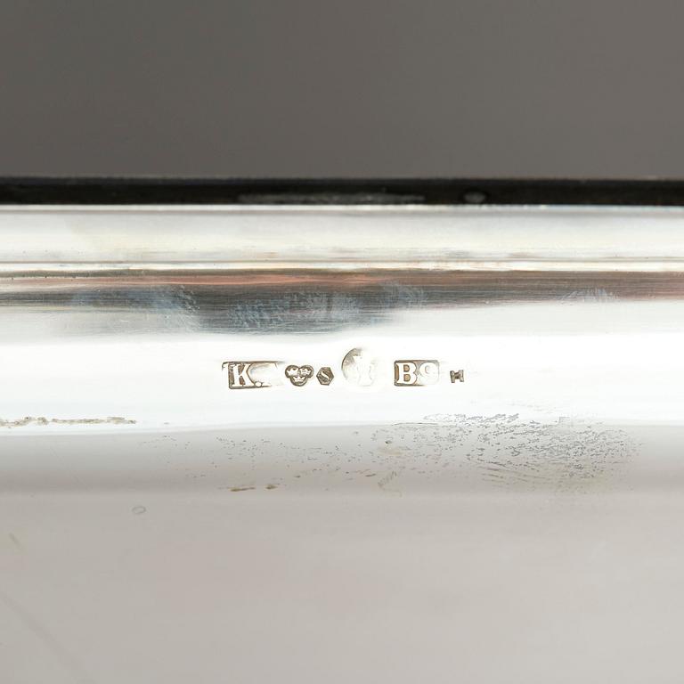 Karl Anderson, a Swedish silver tray, Stockholm 1952.