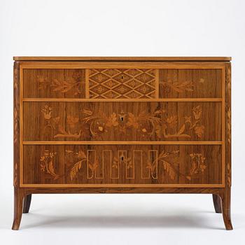 Carl Malmsten, byrå, utförd av snickarmästare Albin Johansson, Stockholm, 1943.