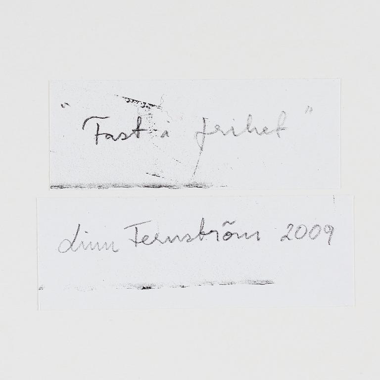Linn Fernström, gouache and watercolour, signed Linn Fernström and dated 2009 verso.
