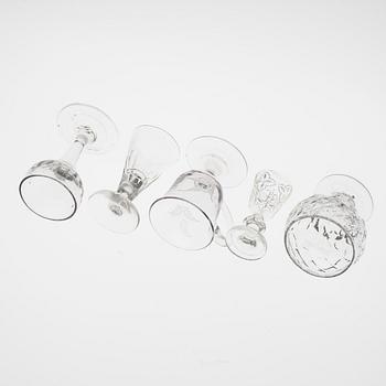 PARTI GLAS, 18 st, 1800- och 1900-tal.