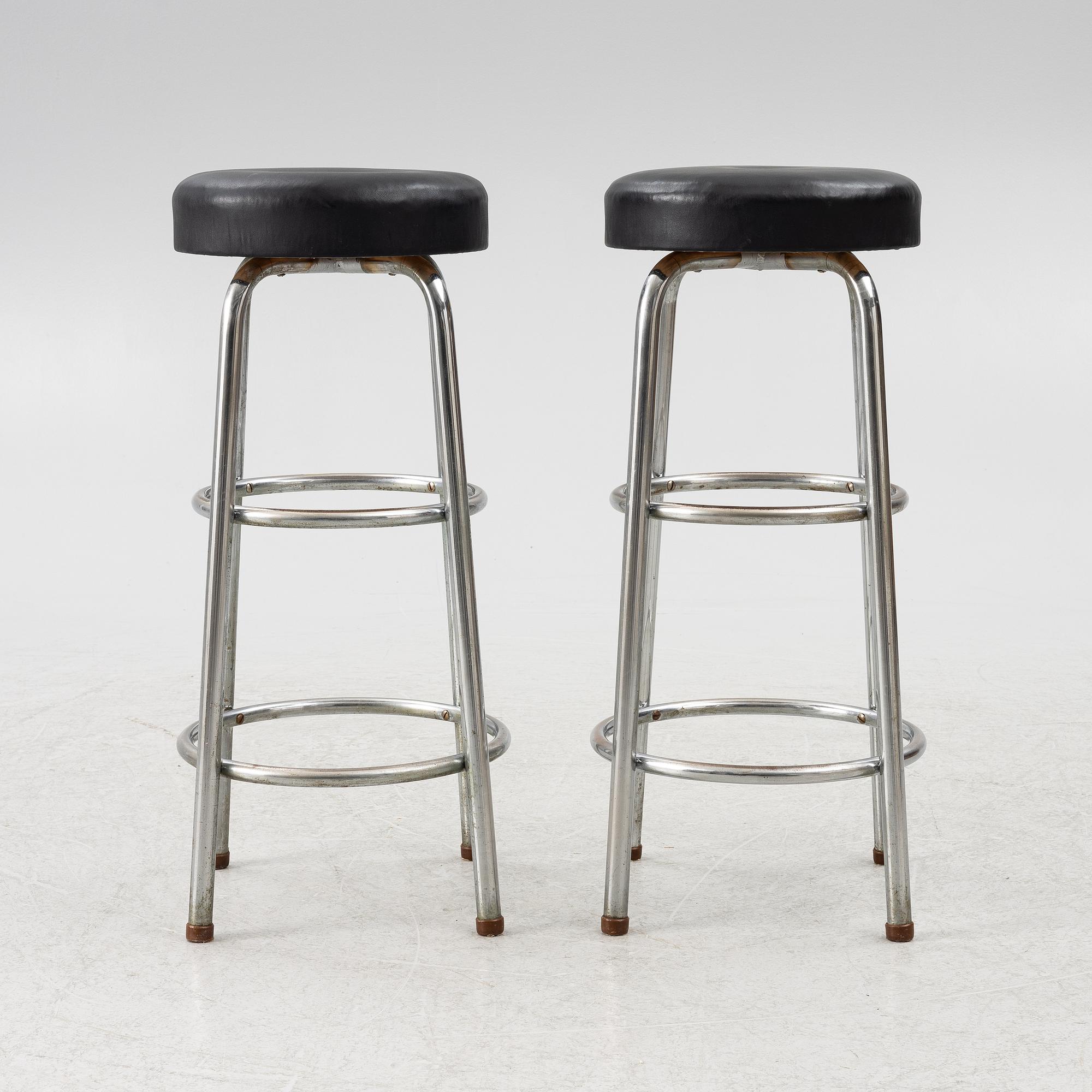 Barstolar, ett par, 1900-tal.