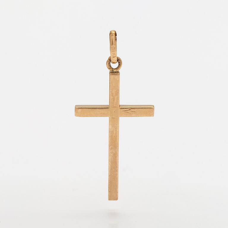 Hänge/Kors, 18K guld.