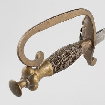 Sword, Serbian, for an officer, from around the year 1900,.