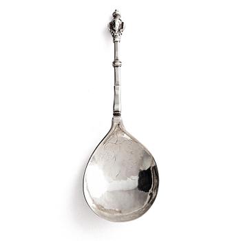 237. David Richter d.ä., sked, silver, Stockholm (verksam 1630-1677 (1678)). Barock.