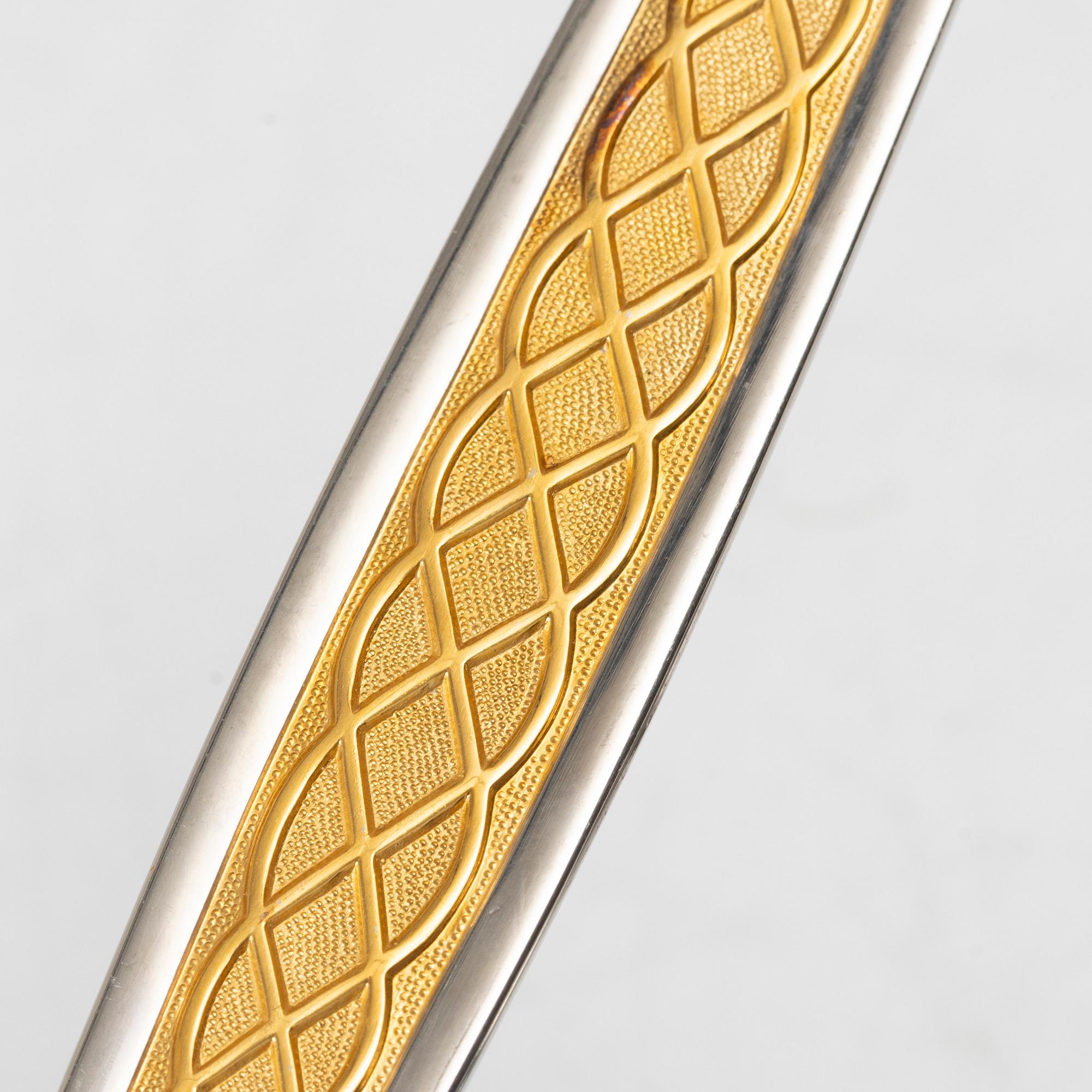 A 193-piece stainless steel flat ware set, "Guldi", Nilsjohan, Sweden.