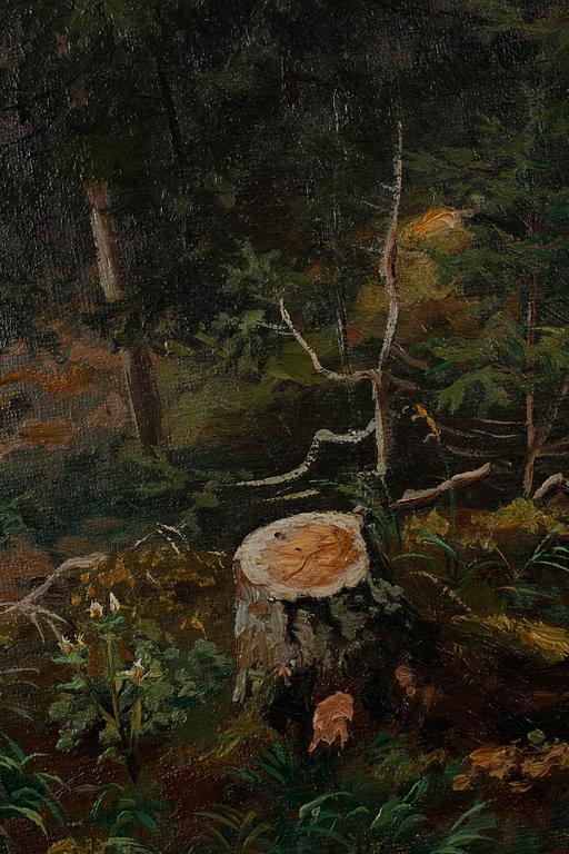 NILS BJÖRNSON MÖLLER, olja på dubblerad duk, signerad och daterad -79.