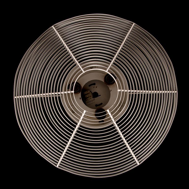 Alvar Aalto, taklampa, modell A622A, tillverkare Valaisinpaja Oy, 1900-talets slut.