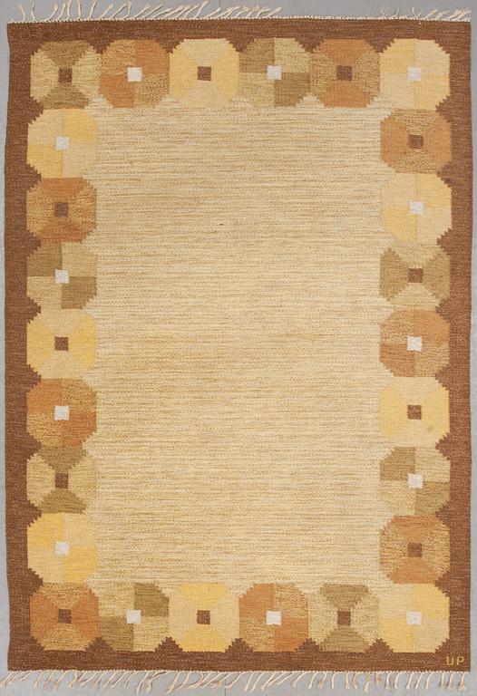 MATTA, rölakan, Ulla Parkdal, 1900-talets mitt. Ca 245 x 170 cm.