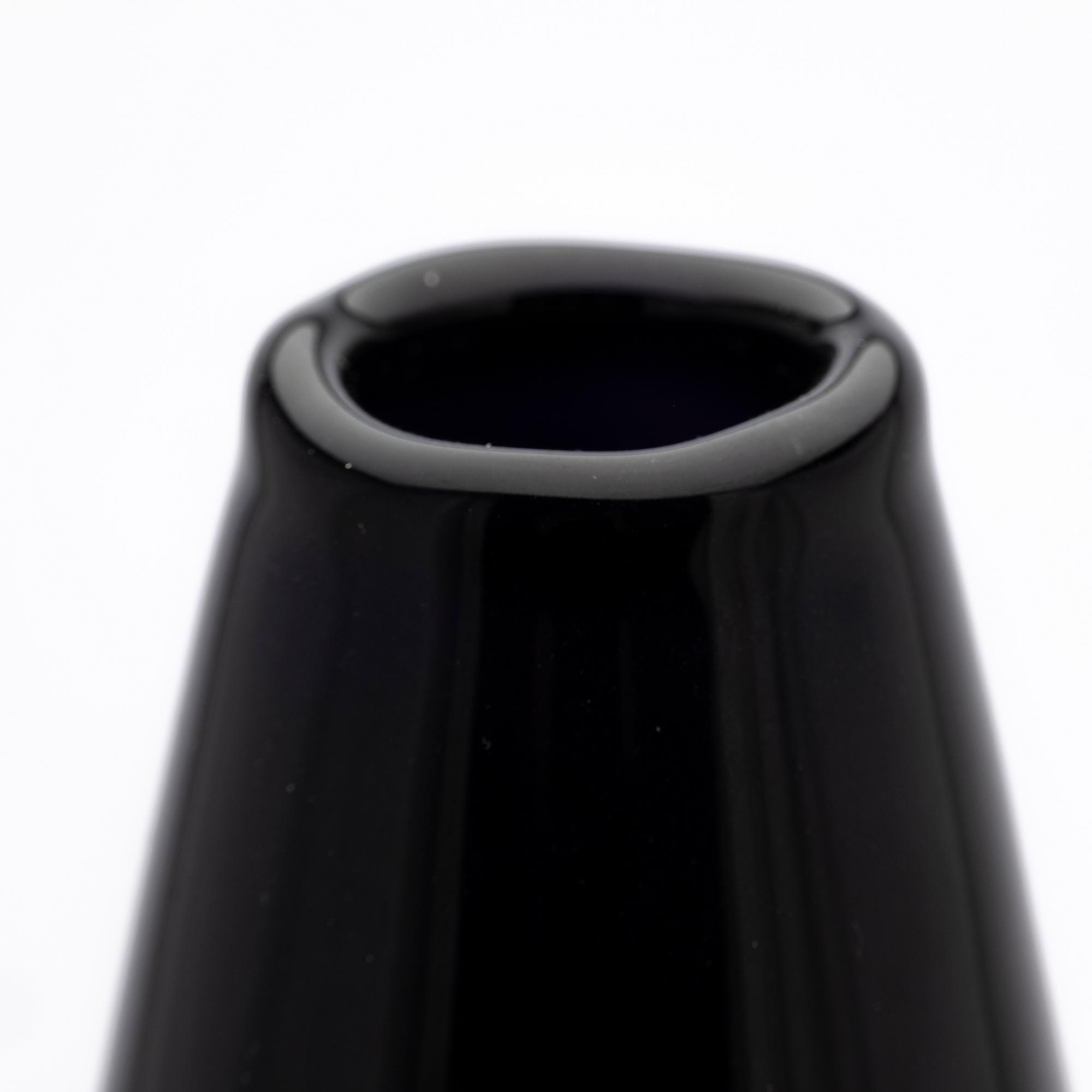 Matz Borgström, Vase, glass, for Orrefors, second half of the 20th century.
