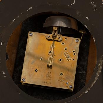 Wall clock, Gustavian style, P.N. Wohlin, Stockholm, 20th century.