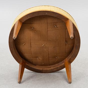 Josef Frank, a model 647 ottoman, Firma Svenskt Tenn, before 1985.