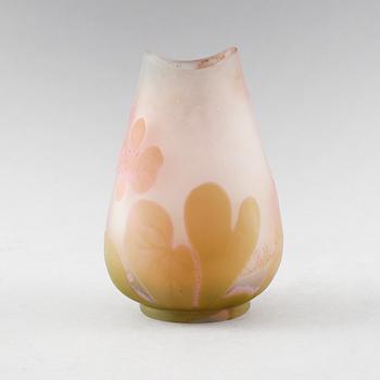 VAS, glas, jugend, Emile Gallé, Nancy, Frankrike, 1900-talets början.