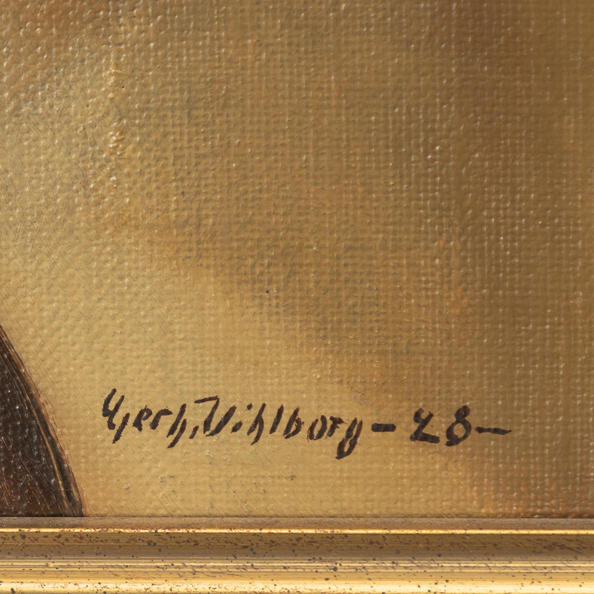 Gerhard Wihlborg, Still life with flowers.