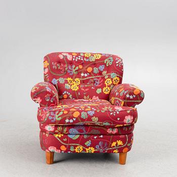 Josef Frank, a model 568, easy chair, Svenskt Tenn.