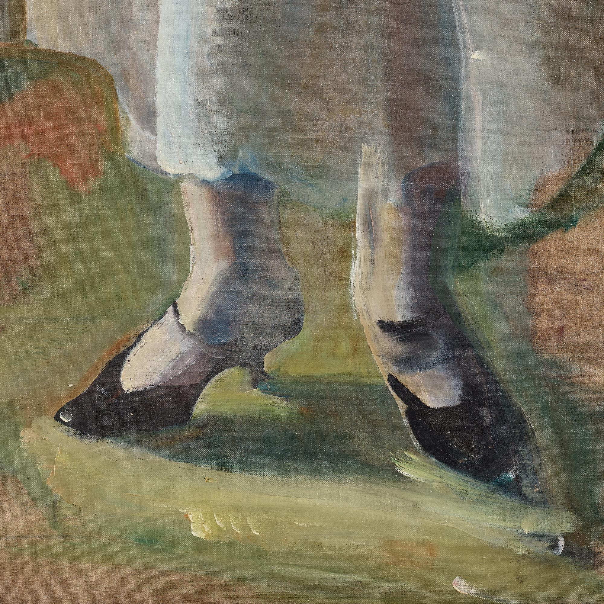 Jadwiga Uminska, The Cardplayer.