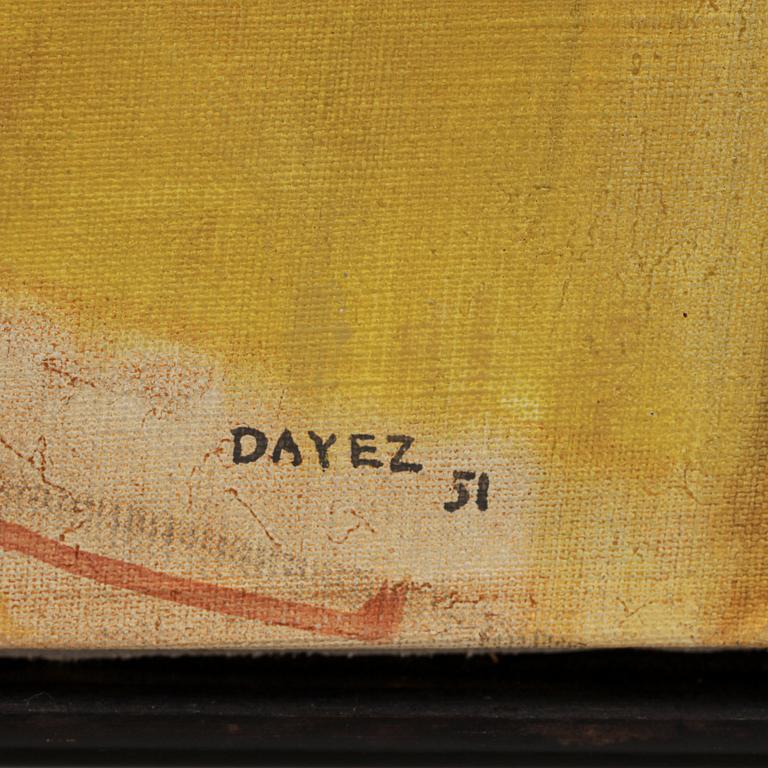 GEORGE DAYEZ, olja på duk, sign o dat- 51.