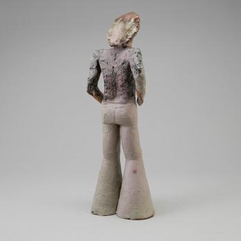 Lisa Larson, an unique stoneware sculpture, Gustavsberg studio 1974-75.