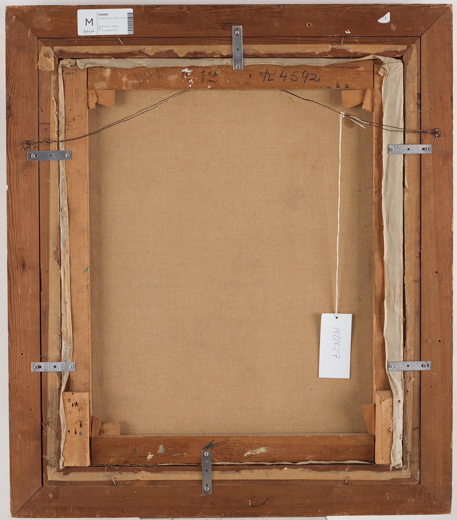 Leander Engström, By the creek.