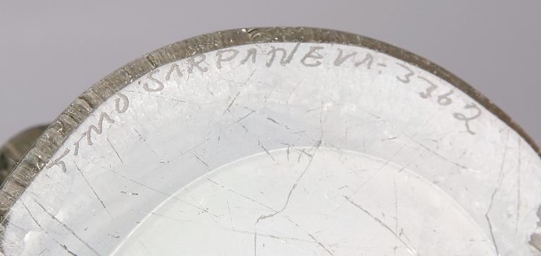 VASER, 2 st, glas, "Finlandia", Timo Sarpaneva, Iitala.