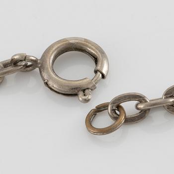 Necklace, pewter, Sweden.