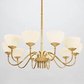 PAAVO TYNELL, a mid-20th century chandelier for Idman.