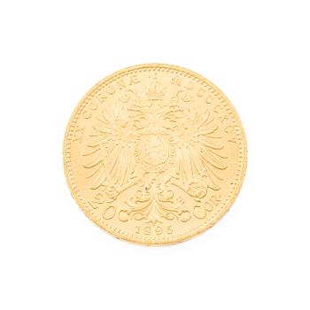 Guldmynt, Österrike-Ungern, 20 Corona, 1895.
