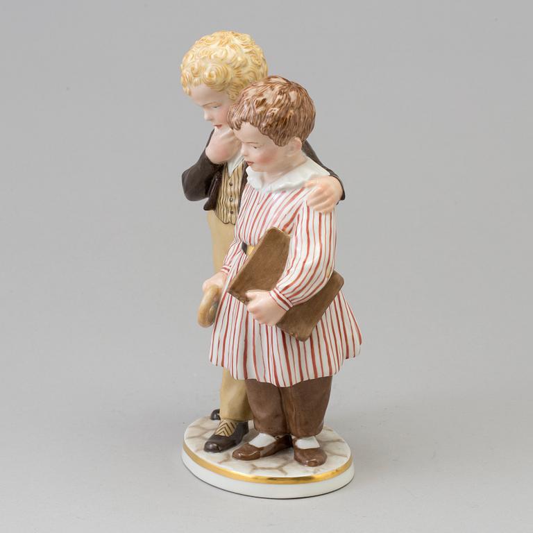 A Christian Thomsen porcelain figure, for Royal Copenhagen, Denmark, 1940s.