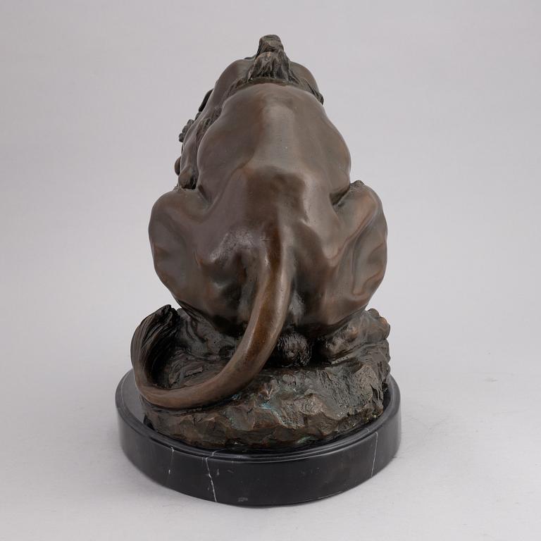 Antoine Louis Barye, efter, skulptur, brons.