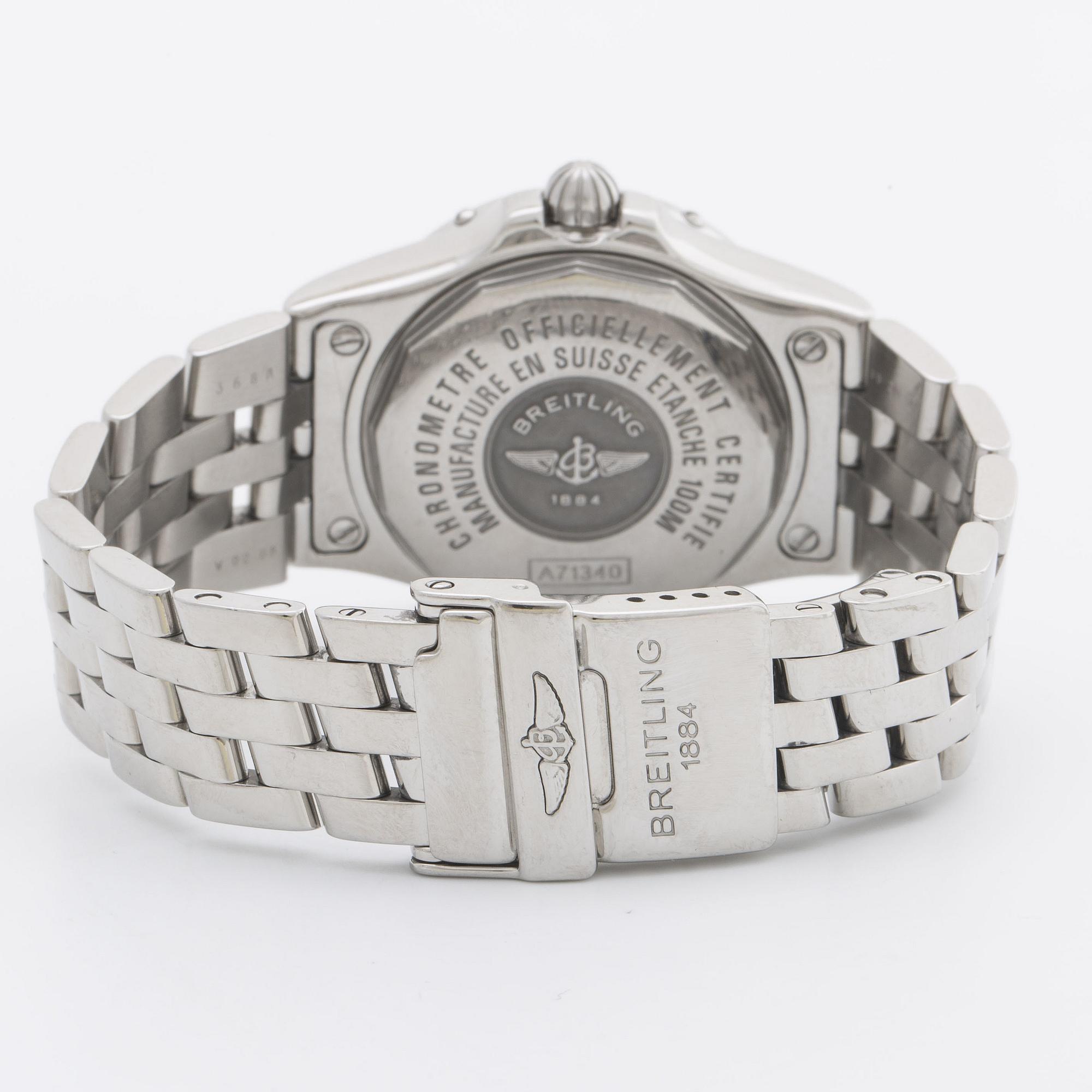 BREITLING, Starliner A71340 damarmbandsur, 100m/330 ft, 30 mm.