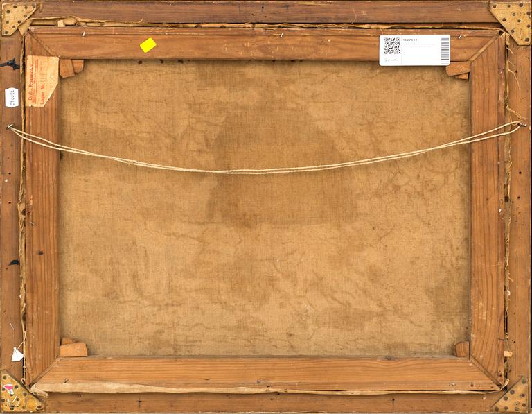 JØRGEN HANSEN, , oil on canvas signed and dated 1929.