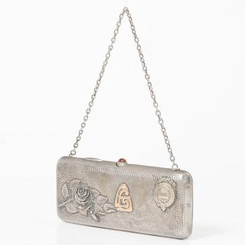 A Finnish silver evening bag, Turku 1919.