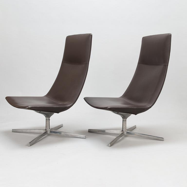 A pair of armchairs, 'Catifa 70 Lounge Chair', Arper, Italy.