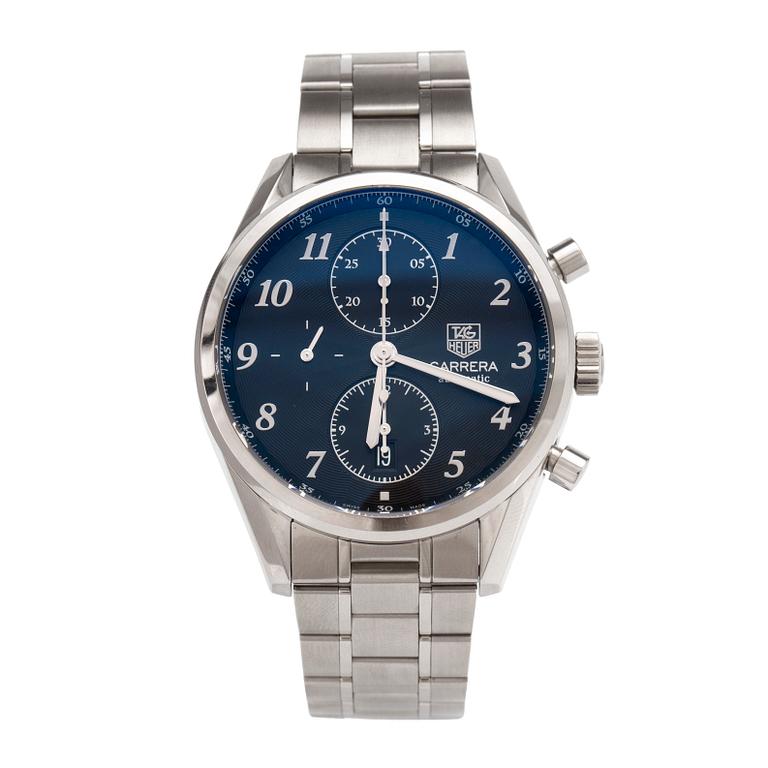 TAG HEUER, Carrera, kronograf, armbandsur, 41 mm,