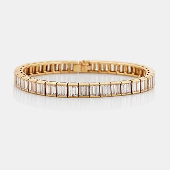 912. A Van Cleef et Arpels bracelet "Bracelet Baguette".