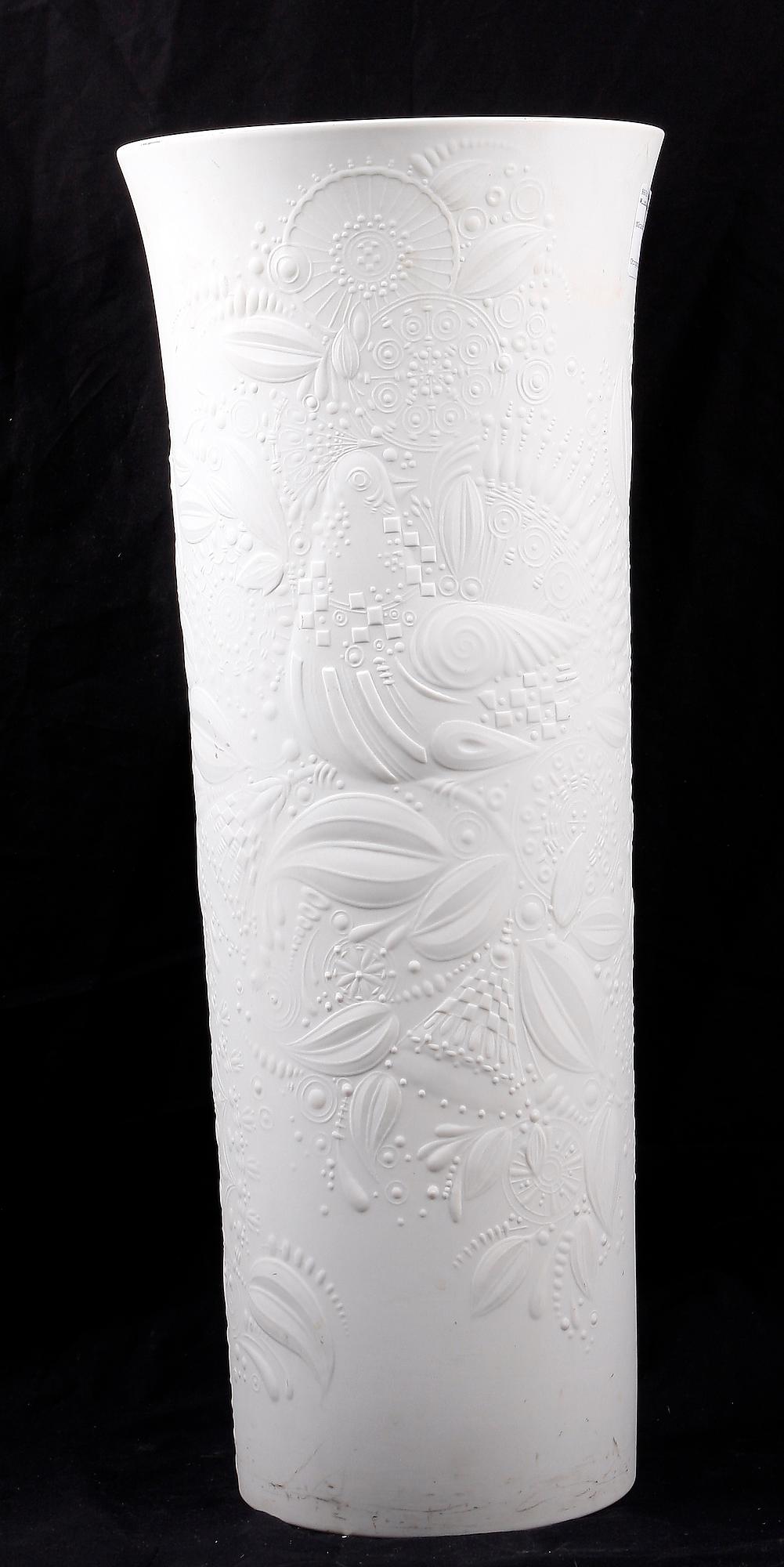 GOLVVAS, porslin, Björn Wiinblad, Rosenthal studio-linie.