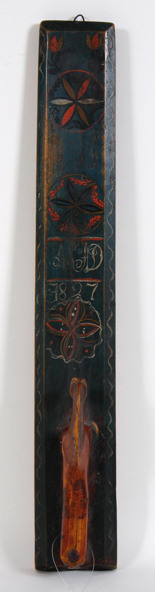 KLAPPTRÄ, dat 1827.